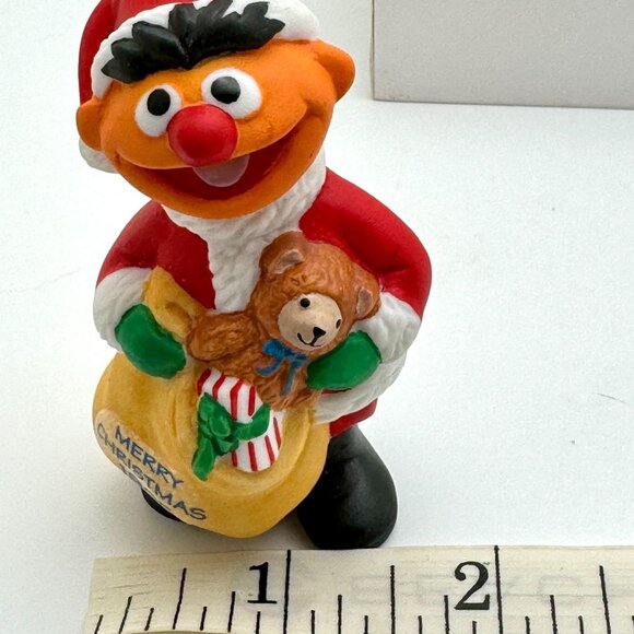Ernie Vintage Christmas Ornament Figurine Sesame Street 1995 Jim Henson Muppets - Picture 2 of 7